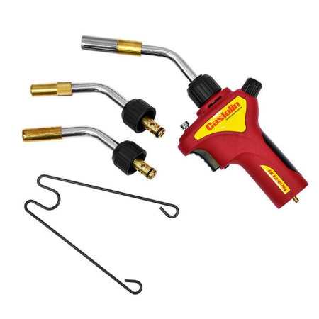Горелка паяльн. Castolin СТК-27 одн/раз. баллон (2балл.), MESSER
