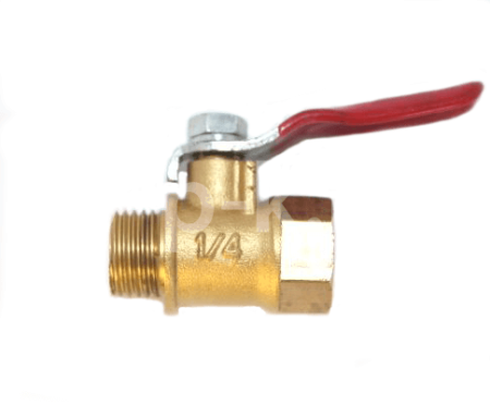 R 4112101200 Кран шаровый 1/4"M (аналог 7130010000) для 100v80