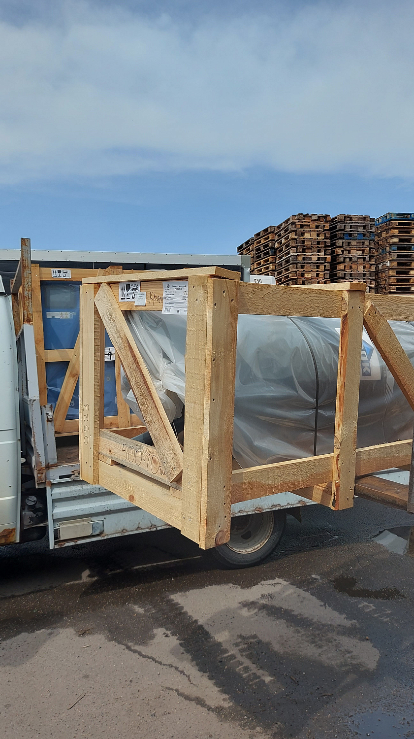 Отгрузка мощного винтового компрессора Remeza ВК25-8 в г. Краснодар