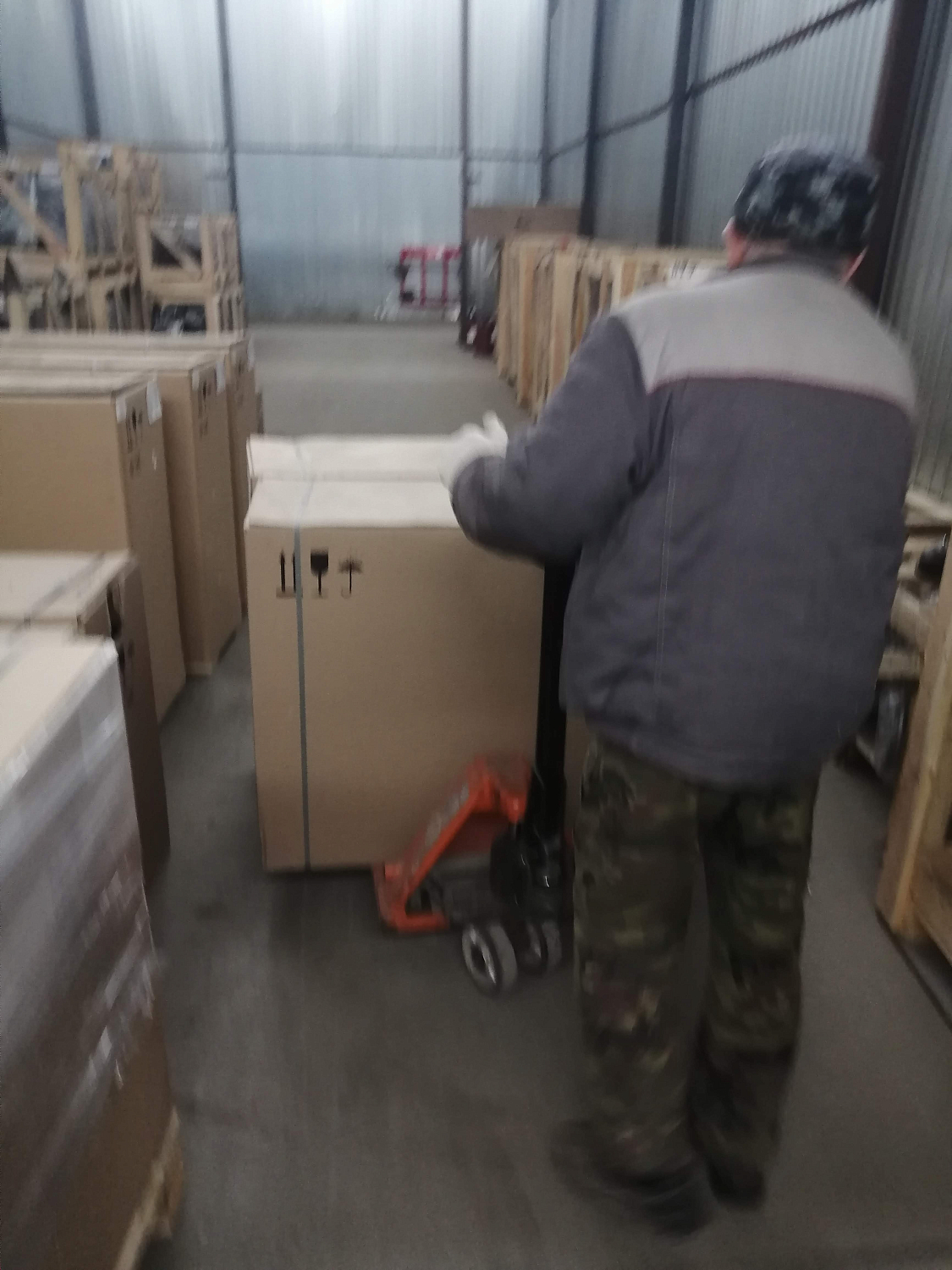 Отгрузка компрессора REMEZA СБ4/С-100.LB30A в Воронеже