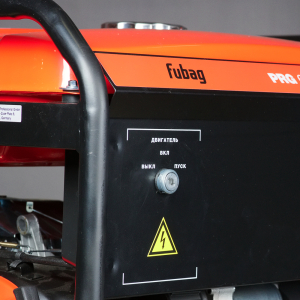 Бензиновый генератор Fubag PRG 5000 ES генератор + Комплект колес и ручек для электростанций в ПОДАРОК 46715_838765 для дачи фото