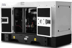 Дизельный генератор Амперос АД 16-Т230 в кожухе с АВР  фото