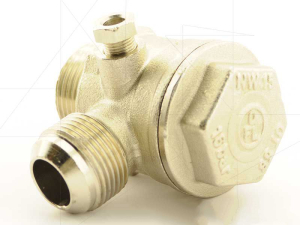 Клапан обратный G1"- 3/4" к головке С415М для компрессора АСО-Бежецк фото