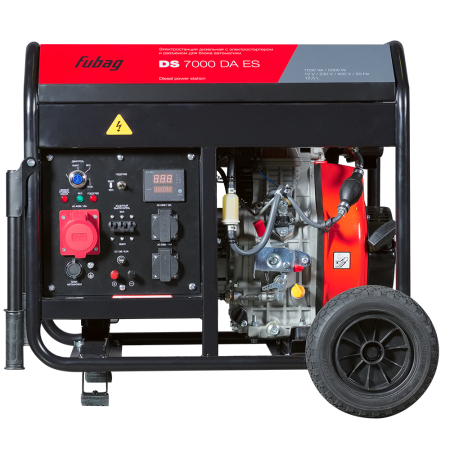 Дизельный генератор  Дизельный генератор трёхфазный FUBAG DS 7000 DA ES