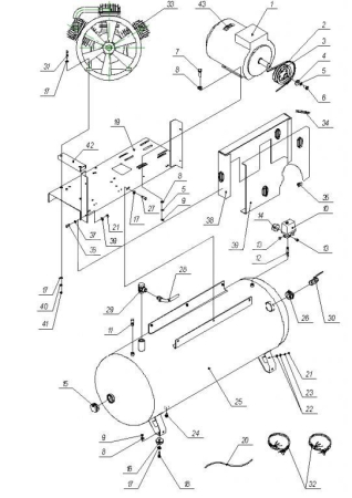 R 3106.00.00.021 Переходник 2"Mх3/4"F для 500w95-10