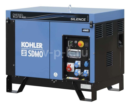 Дизельный генератор  DIESEL 15 LC TA SILENCE AVR