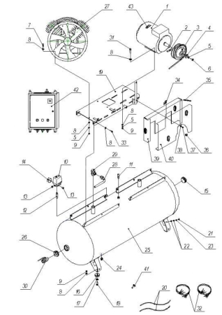 Соединение для 500v90T