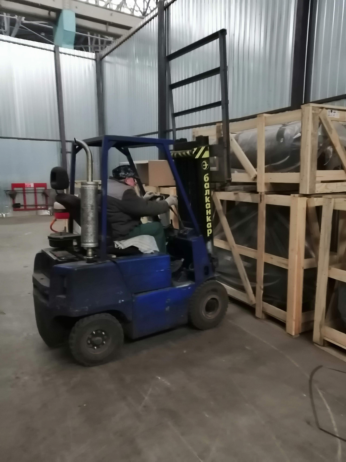 Пополнение склада в городе Воронеж