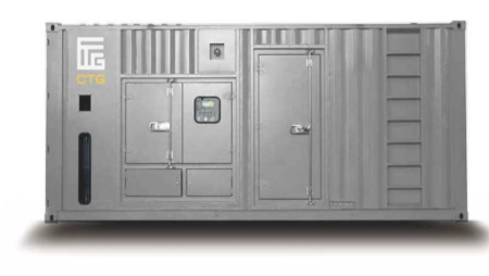 Дизельный генератор  550B в кожухе с АВР