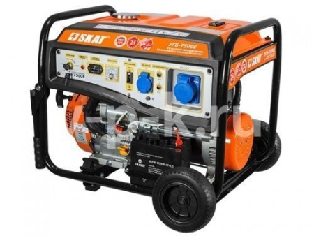 Бензиновый генератор Скат УГБ-7500Е/АВТО