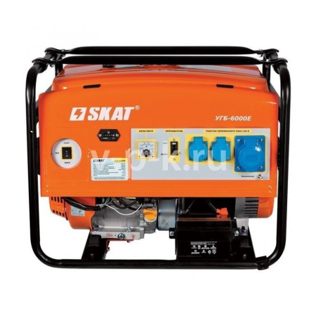 Бензиновый генератор Скат УГБ-6000Е