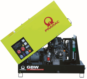 Дизельный генератор PRAMAC GBW10P 3-фазный в кожухе  фото