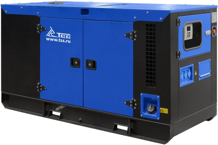 Дизельный генератор  ЭД-24-Т400 в шумозащитном кожухе на прицепе