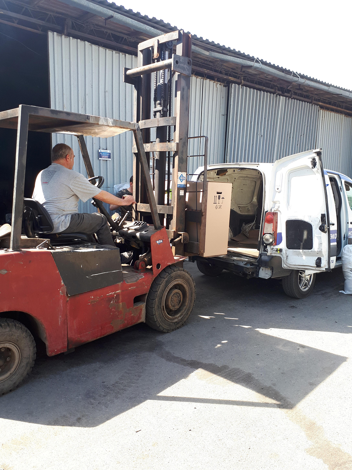 Отгружен поршневой компрессор в город Пятигорск