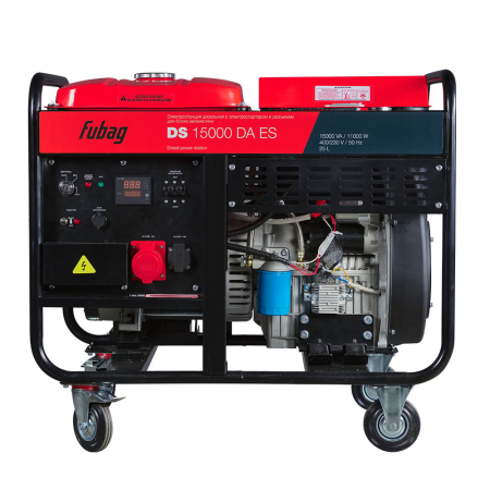 Дизельный генератор  Дизельный генератор трёхфазный FUBAG DS 15000 DA ES