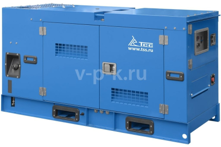 Дизельный генератор ТСС АД-18С-Т400-1РКМ7 в шумозащитном кожухе с АВР