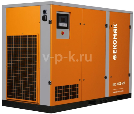 Винтовой компрессор Ekomak EKO 75CD VST 8