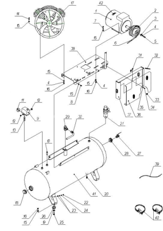 R 3106.00.00.021 Переходник 2"Mх3/4"F для 500v90