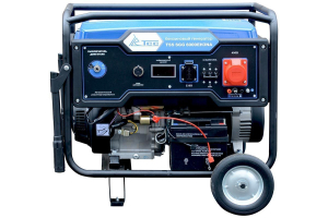 Бензиновый генератор ТСС SGG 6000EH3NA в погодозащитном кожухе  фото