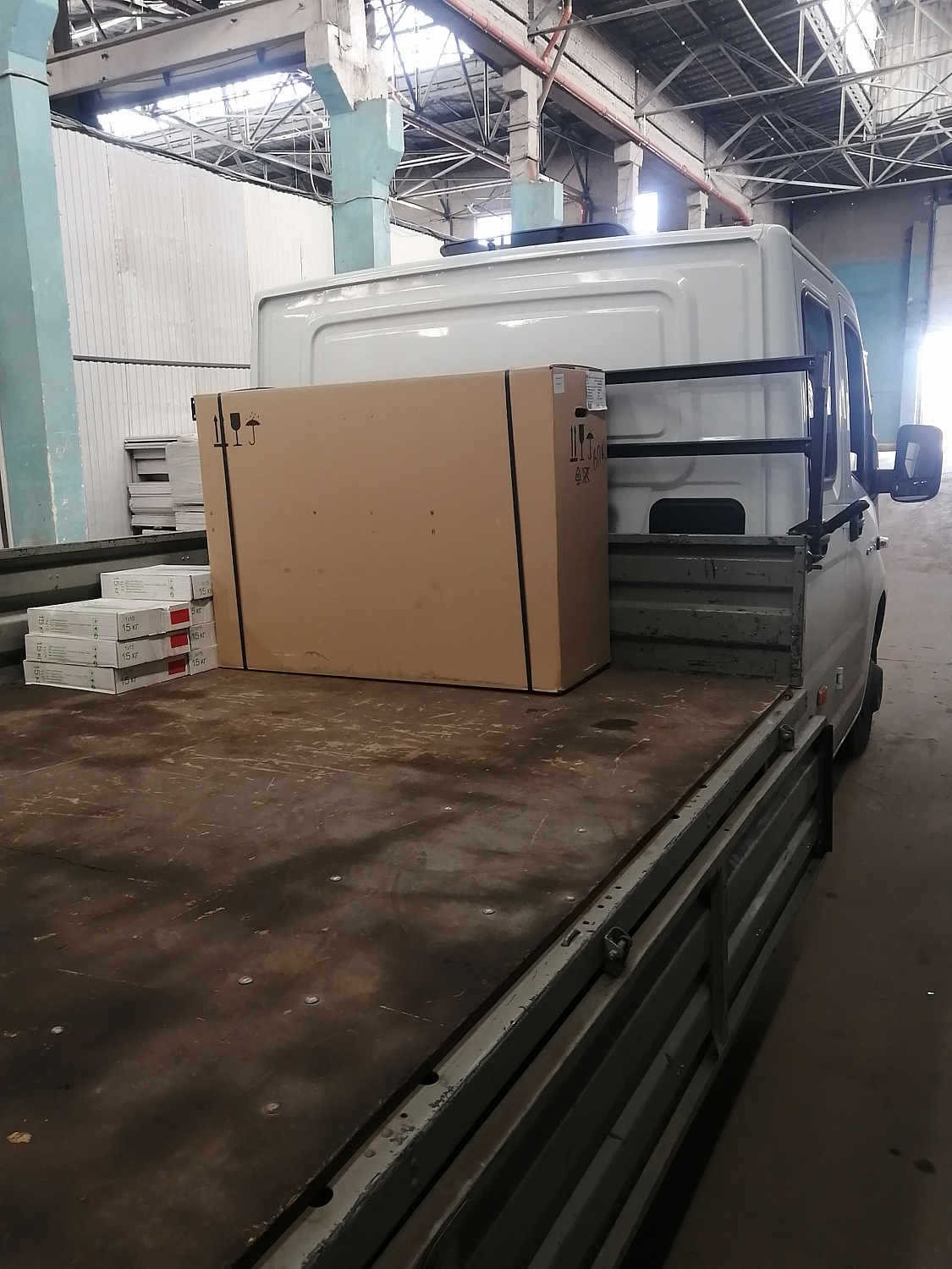 Отгрузка поршневого компрессора REMEZA