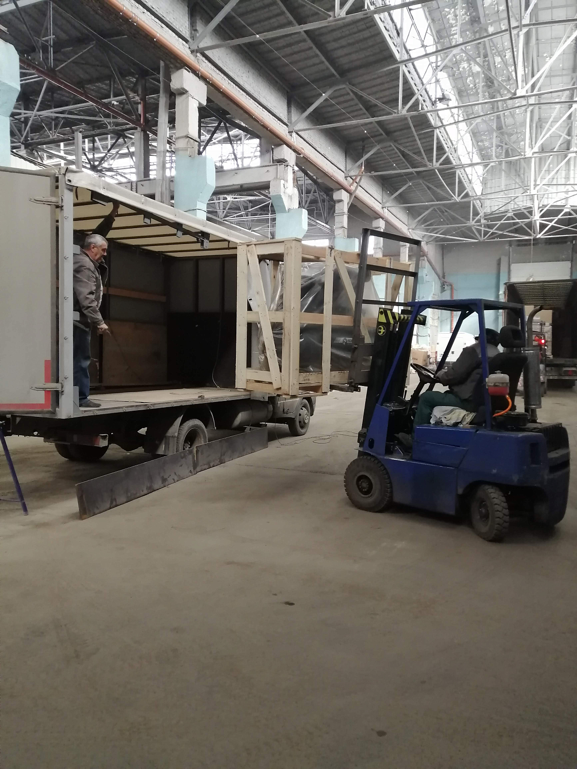 Отгрузка компрессора СБ4/Ф-500.LT100/16-7,5 в Воронеже