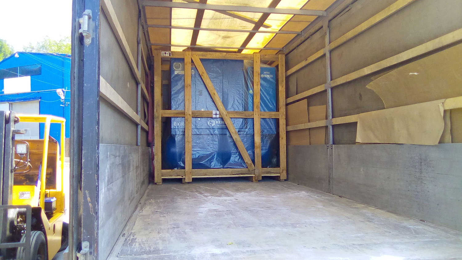 Отгрузка компрессора для аэропорта Отгрузка компрессора для аэропорта